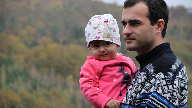 Ankunftvon Irakli Zhvania im Spätsommer 2014 in Wernarz. Foto: Ulrike Müller