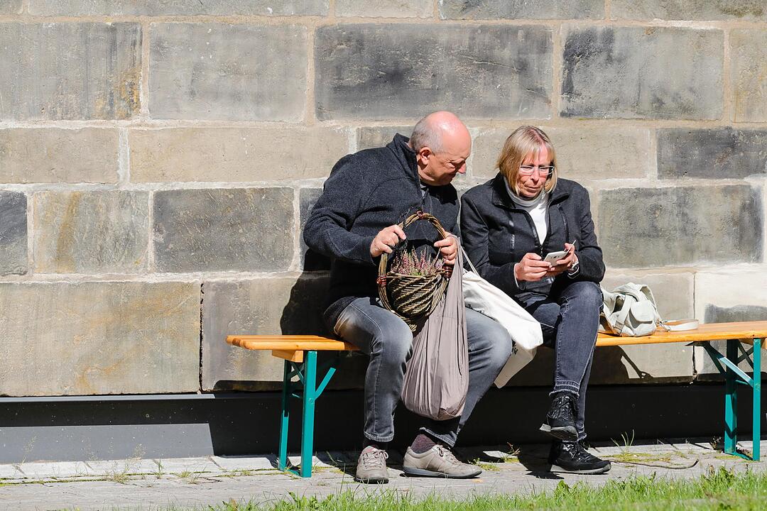 Korbmarkt in Lichtenfels am Samstag