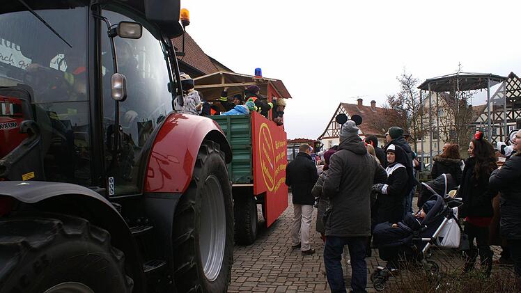 Faschingsumzug in Rattelsdorf Foto: Renate Neubecker