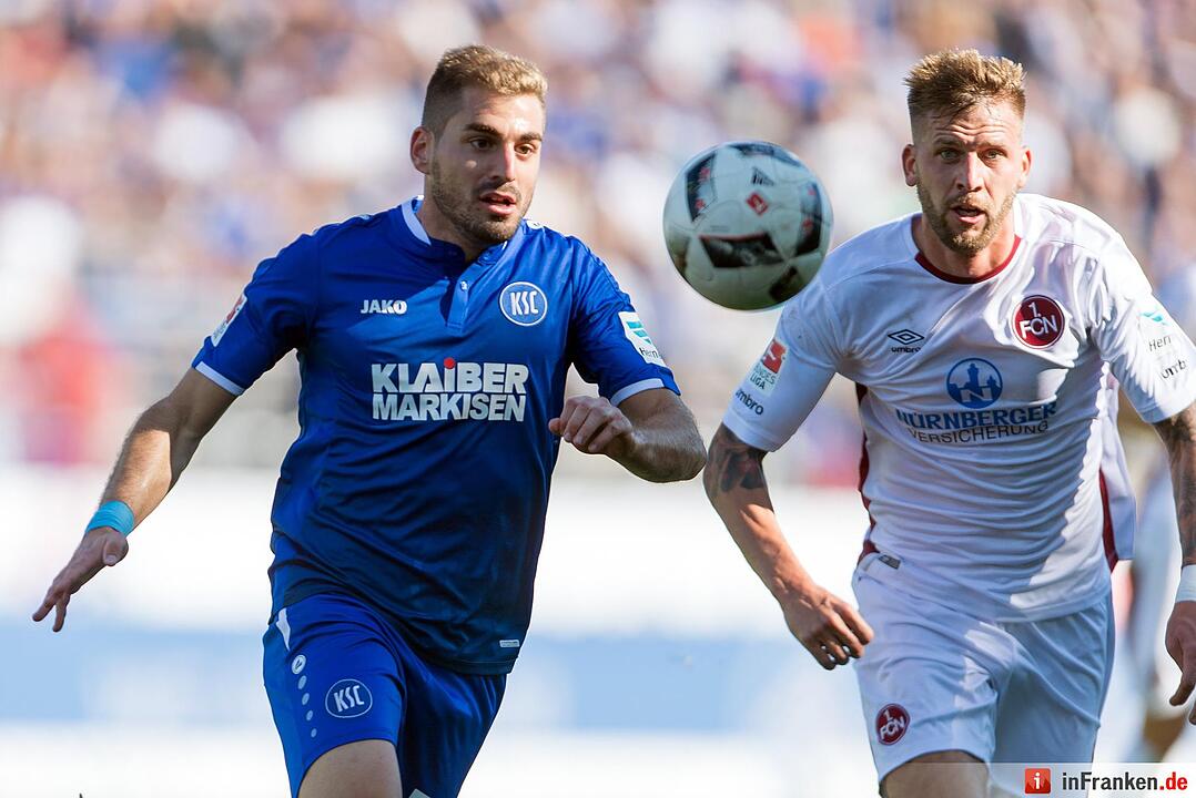 1. FC Nürnberg siegt beim KSC