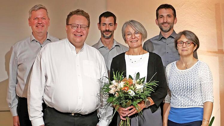 Von links: Werner Blumenstock, Jan Werth, Stefan Lemke, Dorothea Ulm, Matthias Kister, Gabi Holzer.