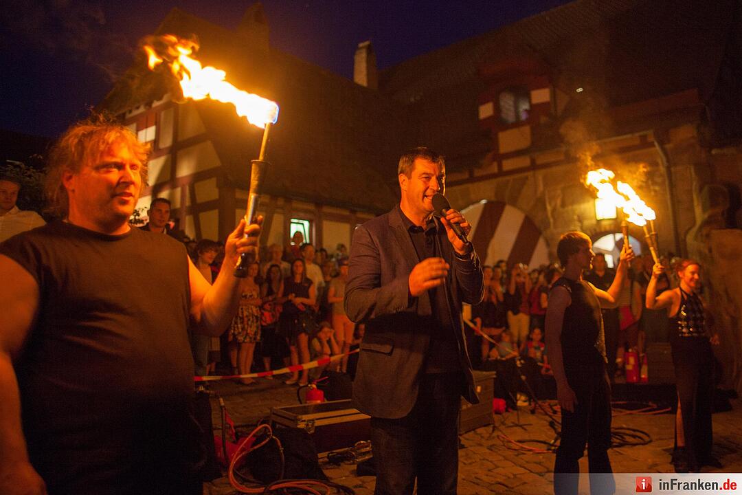 Erste Burgnacht auf der Kaiserburg