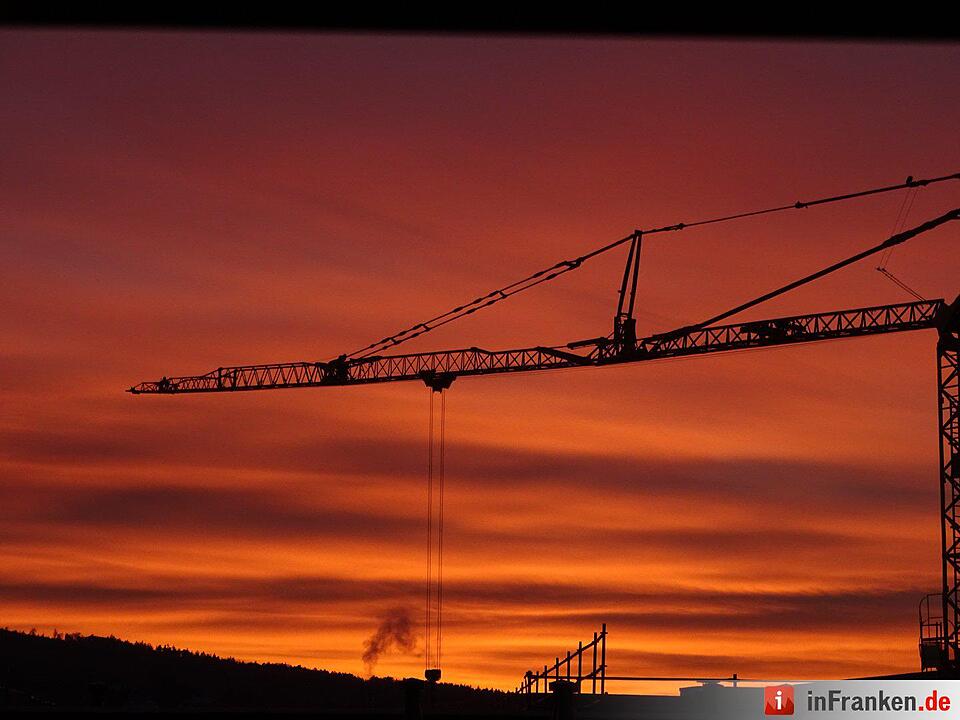 Leserbilder: Sonnenuntergang in Franken