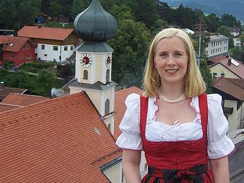 Josefa Schmid (45) ist Bürgermeisterin der Gemeinde Kollnburg in Niederbayern. Foto: Gemeinde Kollnburg/dpa