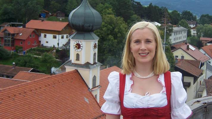 Josefa Schmid (45) ist Bürgermeisterin der Gemeinde Kollnburg in Niederbayern. Foto: Gemeinde Kollnburg/dpa