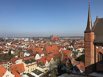 Luftansicht Wismar