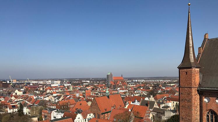 Luftansicht Wismar