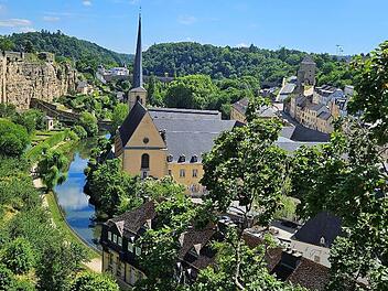 Der zweite Reisetag begann mit einer Stadtführung durch Elke Begas, die den Teilnehmern die wechselvolle Geschichte des Großherzogtums Luxemburg näherbrachte.