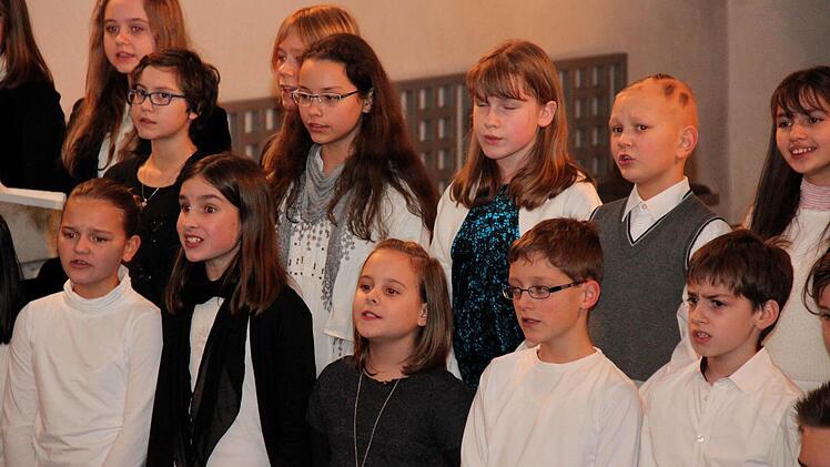 Blick in den Unterstufenchor