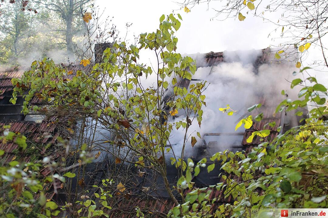 Brand in Neuhaus bei Hersbruck