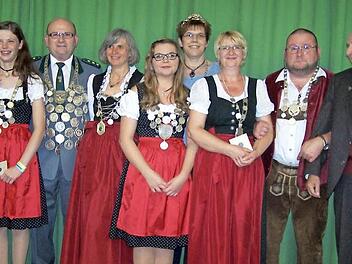 Gruppenbild mit den erfolgreichsten Schützen Foto: p