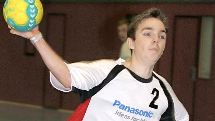 Erneut war Johannes Geuß erfolgreichster Eberner Torschütze beim 31:20-Erfolg in Bamberg. Vor allem seine Kaltschnäuzigkeit beim Siebenmeter imponiert. Fünf seiner acht Treffer resultierten aus sicher verwandelten Strafwürfen. Foto: Dietz