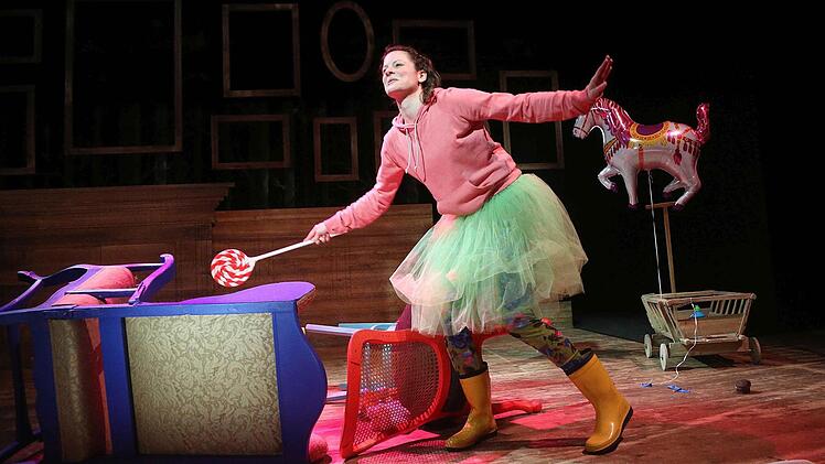 Eva Marianne Berger spielt "Die zweite Prinzessin". Foto: Henning Rosenbusch