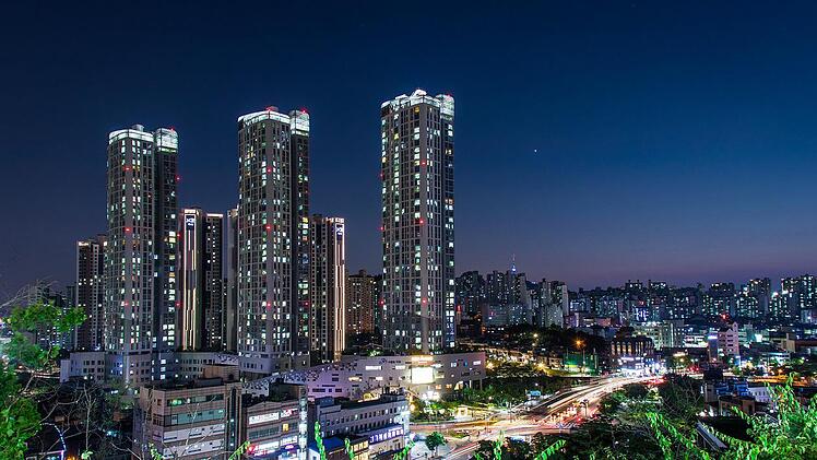 Seoul, die pulsierende Hauptstadt Südkoreas.