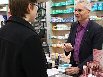 Bei immer mehr Medikamenten gibt es Lieferengpässe, sagt Apotheker Hans-Peter Hubmann. Foto: Alexander Hartmann