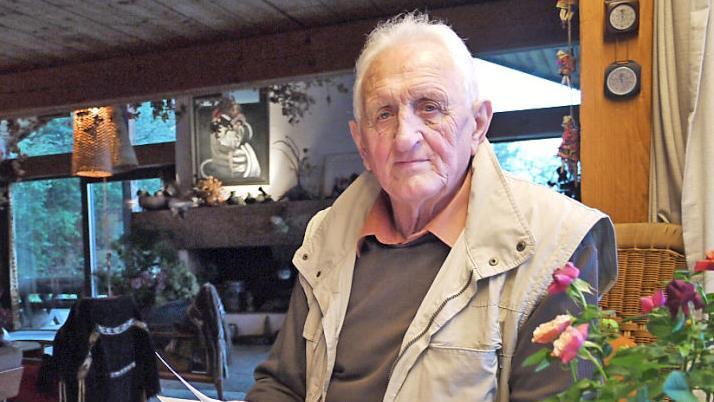 Walter Hufnagel &dagger;. So wird man ihn in Erinnerung behalten.  Foto: Mike Wuttke