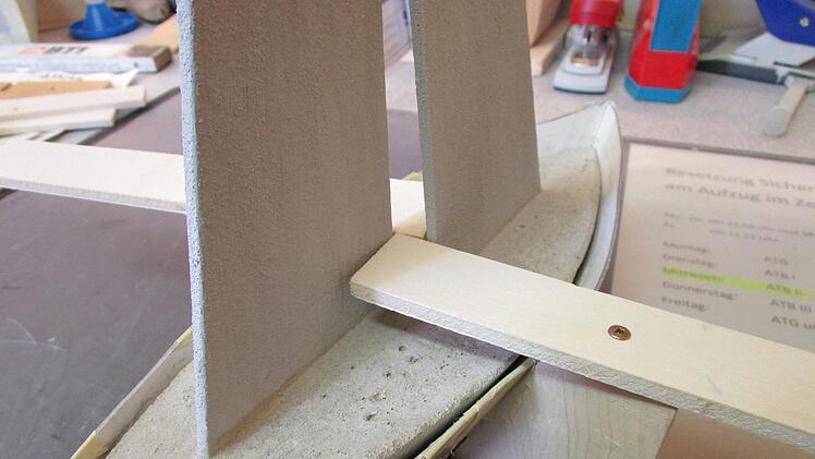 Blick in die Produktionsst&auml;tten der JVA Ebrach. Foto: Holger Friedrich