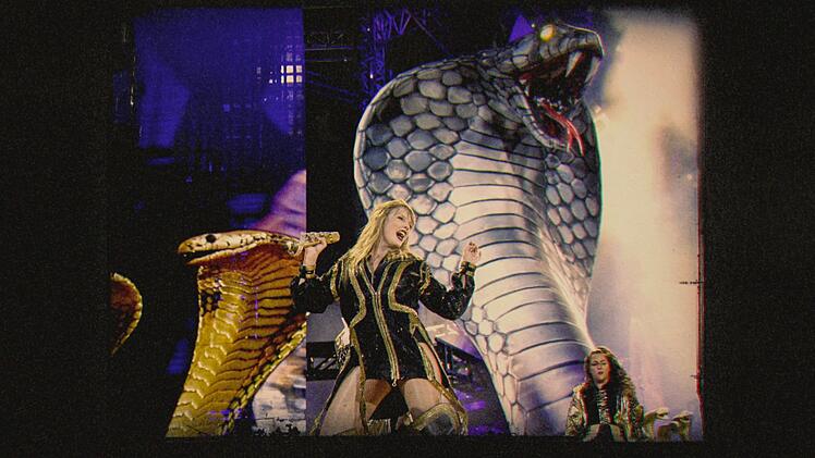 Nachdem sie im Internet als Schlange beleidigt wurde, machte Taylor Swift das Tier zum Symbol ihres Albums "Reputation" (2017).