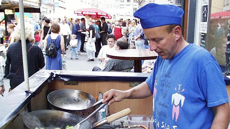 Das Austraßenfest in früheren Jahren.  Foto: Archiv Ronald Rinklef