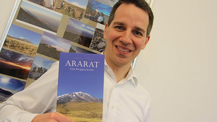 Aus seinem Buch "Ararat - Eine Berggeschichte" liest Sebastian Fickert am Samstag, 14. März, auf der Leipziger Buchmesse.  Foto: Angelika Silberbach
