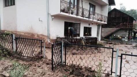Schäden des Starkregens in LopareFoto: Privat