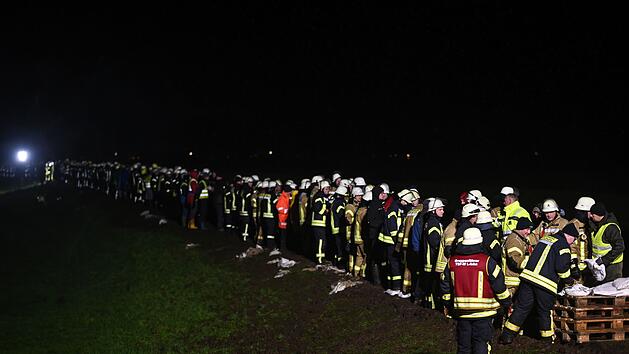 Deichbruch in Ostfriesland