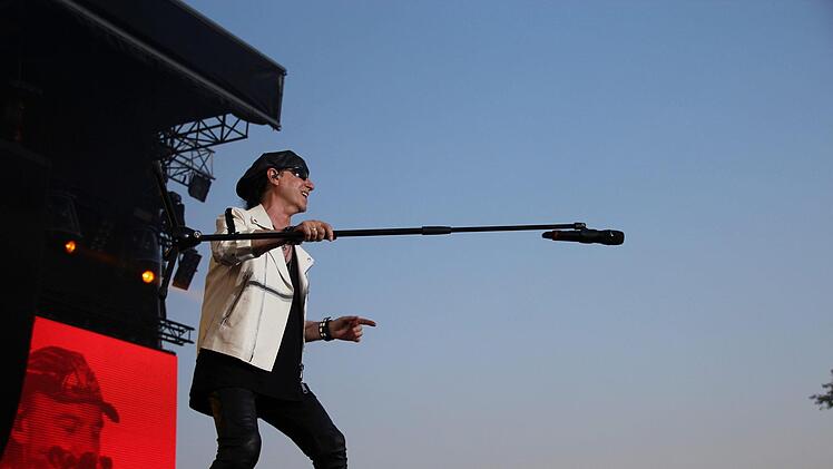 Impression vom Scorpions Konzert. Foto: Johannes Schlereth