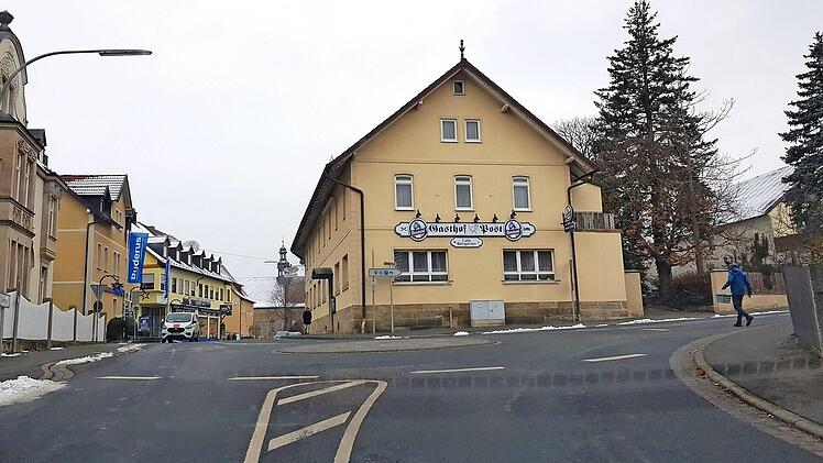 Das Areal um den Gasthof "Post" soll sich komplett wandeln. Das Anwesen und seine Nebengebäude sind dazu auserkoren, dem neuen Dienstgebäude der Landesbaudirektion zu weichen.  Fotos: Eckehard Kiesewetter