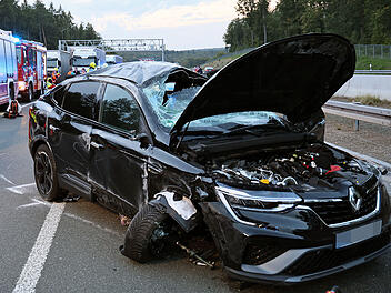 Unfall auf A3 bei Bischbrunn
