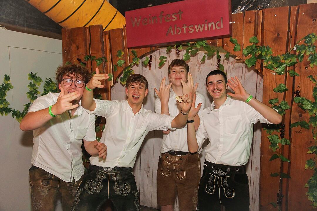 Endlich wieder Weinfest in Abtswind.