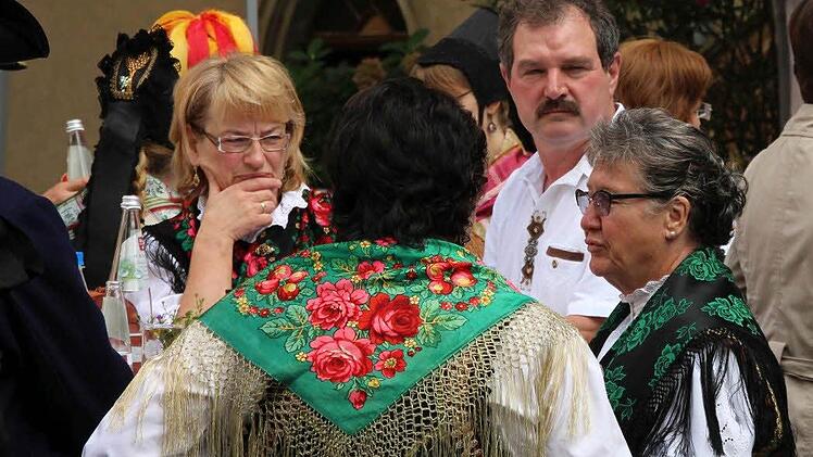 Kulturempfang des Bezirks Unterfranken auf Schloss Aschach. Foto: Dieter Britz