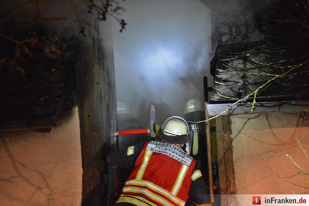 Brand im Kloster Maria Bildhausen