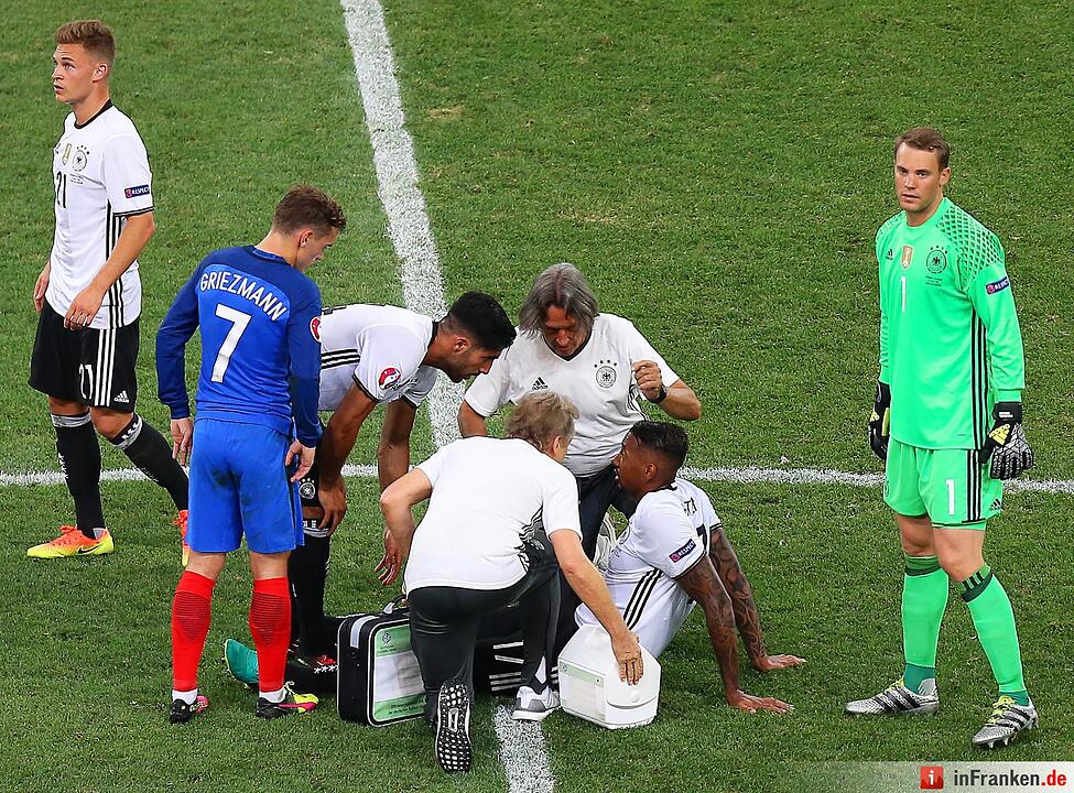 e bittere Niederlage der Deutschen