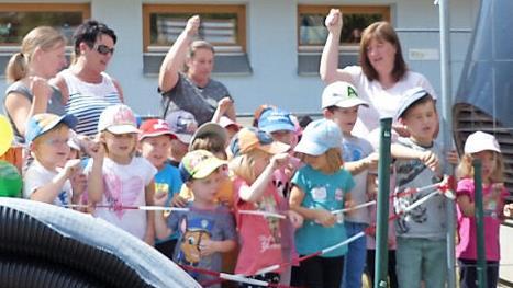 Die Kinder sangen das Handwerkerlied.