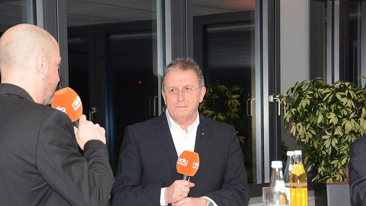 Henry Schramm im Gespräch mit Markus WeberFoto: Dagmar Besand