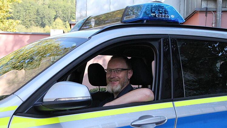 Sven Faulstich ist bei der Bad Brückenauer Polizei Ansprechpartner, wenn Kinder und Jugendliche kriminell geworden sind. Foto: Ulrike Müller