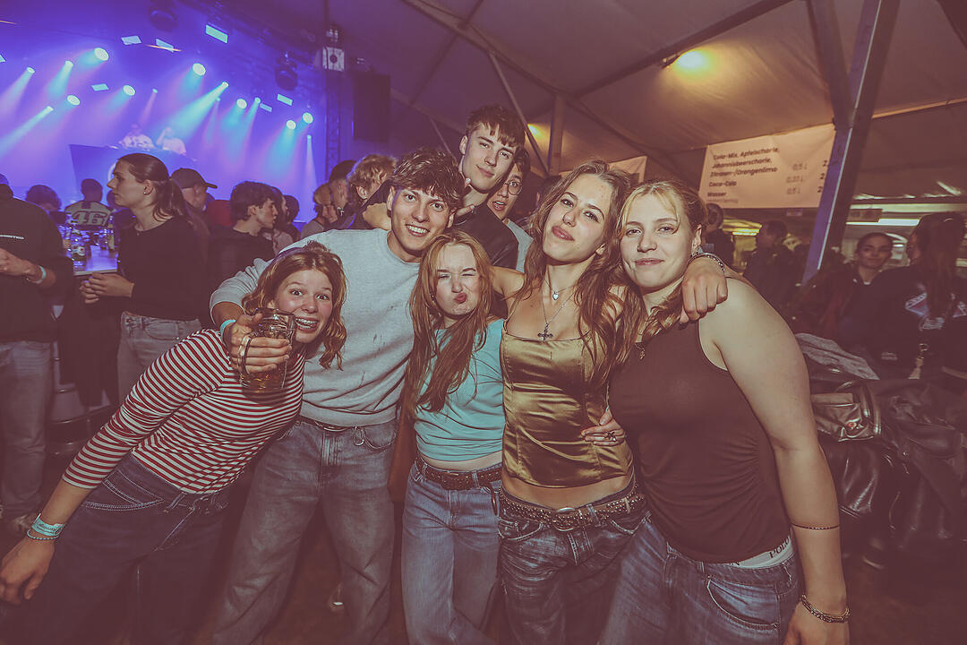 Mit Donny Vox & die Space Brothers, DJ Matze & Franky