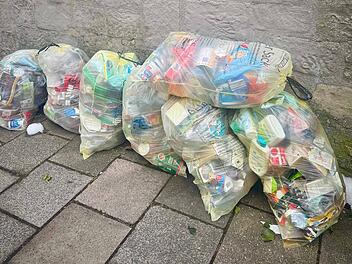 Nach Schneechaos in Bamberg: Infos zur Abholung von gelben S&auml;cken