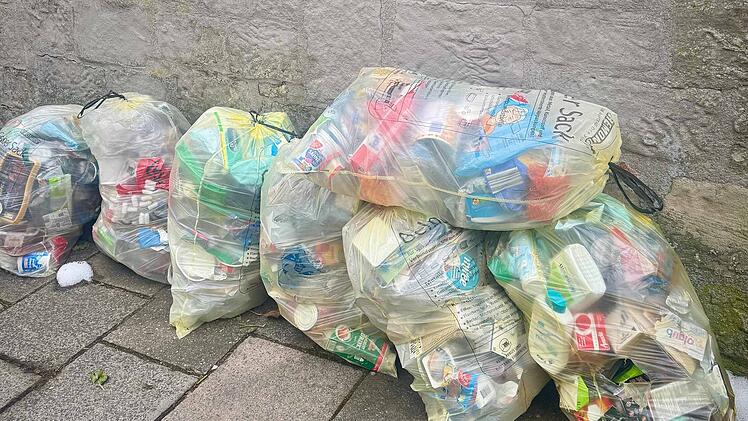 Nach Schneechaos in Bamberg: Infos zur Abholung von gelben S&auml;cken