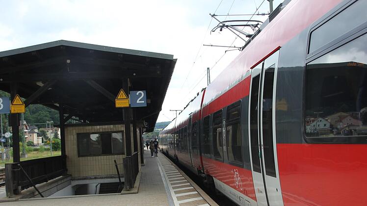 Impressionen vom Bahnhof Kronach - fotografiert im Sommer 2018. Foto: Andreas Schmitt