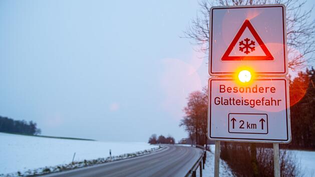 Unwetter in Franken: DWD warnt vor Schneefall und Glatteis