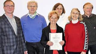 Ehrungen beim Rhönklub-Zweigverein Münnerstadt.