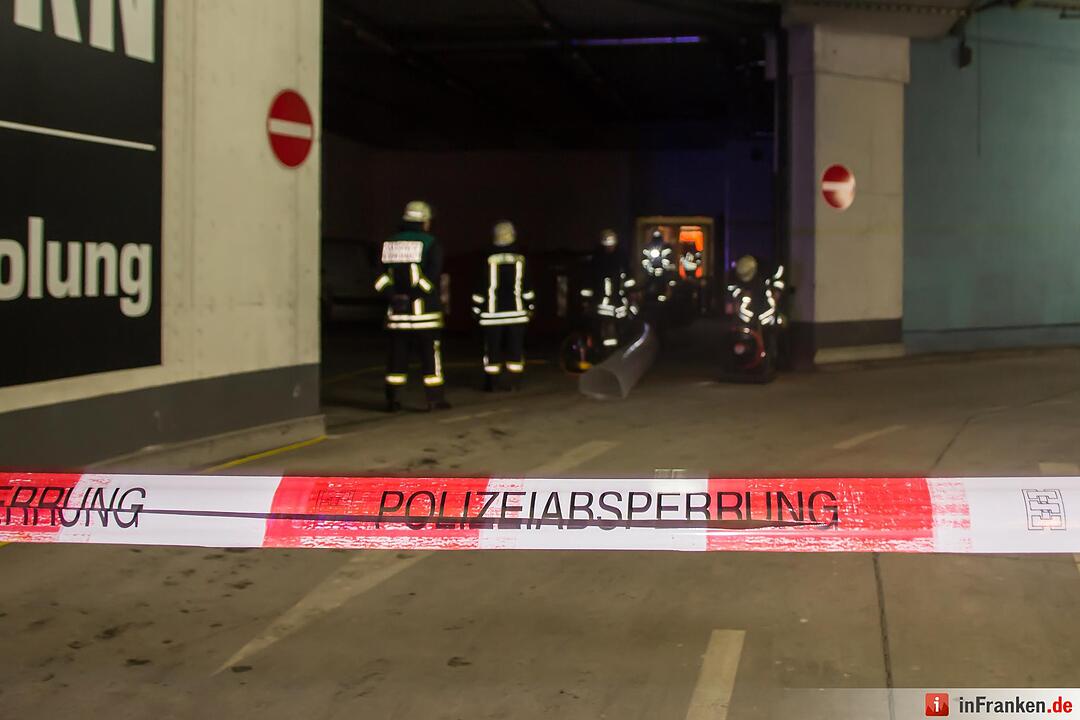 Brand in Erlanger Arcaden
