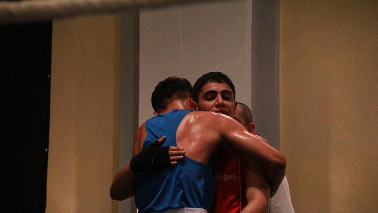 Respekt unter  den Boxern: ein hohes Gut.  Foto: Johannes Schlereth