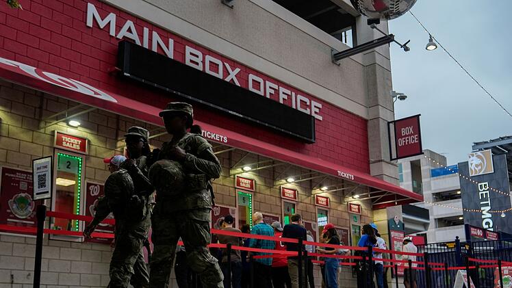 Sicherheitskräfte in Washington