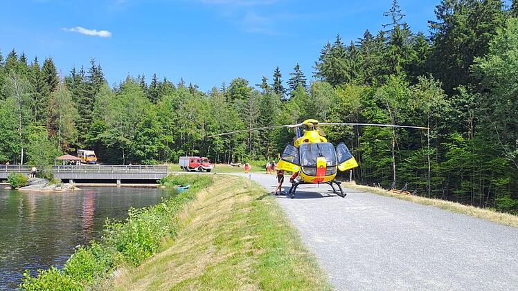 Fichtelberg: Unwetter beendet Seefest - welche Vorfälle die Kreiswasserwacht vorher auf Trab hielt