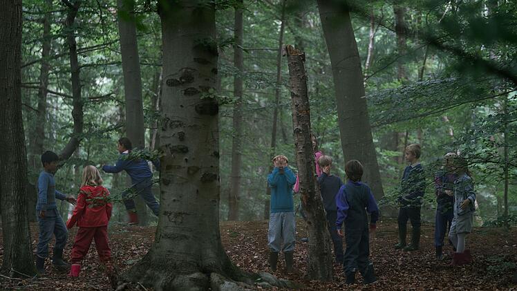 Vor etwa 30 Jahren machte eine Gruppe von Heimkindern einen Ausflug, unter anderem, um V&ouml;gel zu beobachten. Die Kinder spielten Verstecken, Emil(David Dam Jexent, Mitte) z&auml;hlte den bekannten Abz&auml;hlreim - und stie&szlig; bei der Suche nach den anderen auf eine Leiche.