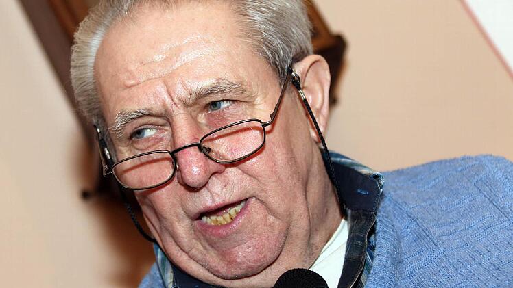 Schützen-Vorsitzender Gerd Neugebauer. Foto: Matthias Hoch