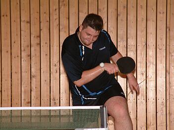 Der Meilschnitzer Patrick Grosch schlägt ab der neuen Tischtennis-saison für den TSV Windheim in der Oberfrankenliga auf. Foto: Hans Franz