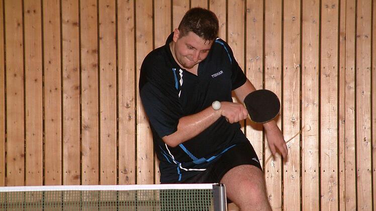 Der Meilschnitzer Patrick Grosch schlägt ab der neuen Tischtennis-saison für den TSV Windheim in der Oberfrankenliga auf. Foto: Hans Franz
